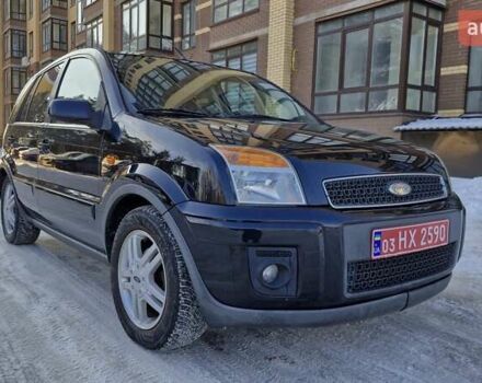 Черный Форд Фьюжн, объемом двигателя 1.4 л и пробегом 198 тыс. км за 5550 $, фото 1 на Automoto.ua