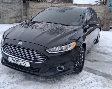 Черный Форд Фьюжн, объемом двигателя 2 л и пробегом 173 тыс. км за 12800 $, фото 1 на Automoto.ua
