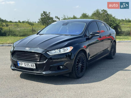 Форд Фьюжн 2013 в Покровском на Automoto.ua Черный Форд Фьюжн, объемом двигателя 2 л и пробегом 190 тыс. км за 9699 $, фото 1 на Automoto.ua