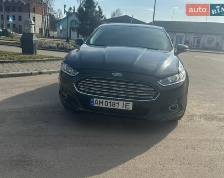 Черный Форд Фьюжн, объемом двигателя 2 л и пробегом 196 тыс. км за 10500 $, фото 1 на Automoto.ua