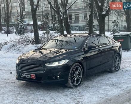 Черный Форд Фьюжн, объемом двигателя 2 л и пробегом 174 тыс. км за 11390 $, фото 1 на Automoto.ua