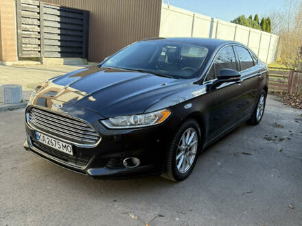 Черный Форд Фьюжн, объемом двигателя 2 л и пробегом 187 тыс. км за 9600 $, фото 1 на Automoto.ua