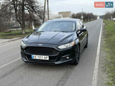 Черный Форд Фьюжн, объемом двигателя 1.6 л и пробегом 227 тыс. км за 7700 $, фото 1 на Automoto.ua