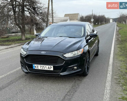 Черный Форд Фьюжн, объемом двигателя 1.6 л и пробегом 227 тыс. км за 7700 $, фото 1 на Automoto.ua