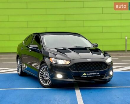 Черный Форд Фьюжн, объемом двигателя 2 л и пробегом 218 тыс. км за 11999 $, фото 1 на Automoto.ua