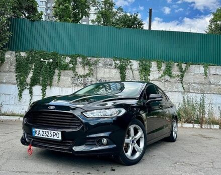 Черный Форд Фьюжн, объемом двигателя 2 л и пробегом 200 тыс. км за 9250 $, фото 1 на Automoto.ua