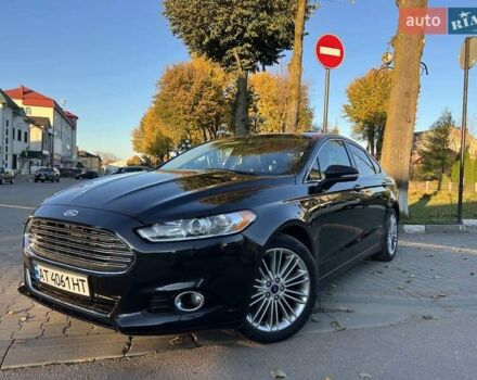 Форд Фьюжн 2014 в Болехове на Automoto.ua Черный Форд Фьюжн, объемом двигателя 2 л и пробегом 210 тыс. км за 9521 $, фото 1 на Automoto.ua