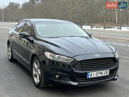 Форд Фьюжн 2014 в Белой Церкве на Automoto.ua Черный Форд Фьюжн, объемом двигателя 2 л и пробегом 190 тыс. км за 9500 $, фото 1 на Automoto.ua