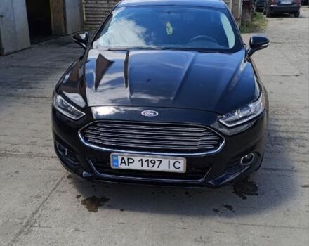 Черный Форд Фьюжн, объемом двигателя 2.5 л и пробегом 200 тыс. км за 8900 $, фото 1 на Automoto.ua