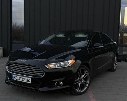 Черный Форд Фьюжн, объемом двигателя 2 л и пробегом 216 тыс. км за 10499 $, фото 1 на Automoto.ua
