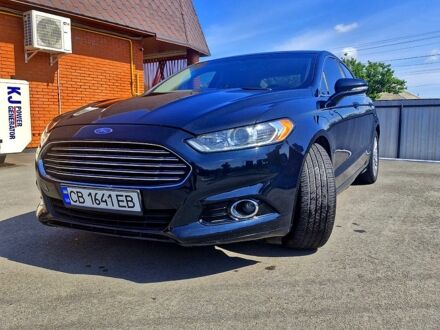 Форд Фьюжен 2014 у Бахмаче на Automoto.ua Чорний Форд Фьюжен, об'ємом двигуна 2 л та пробігом 240 тис. км за 9300 $, фото 1 на Automoto.ua