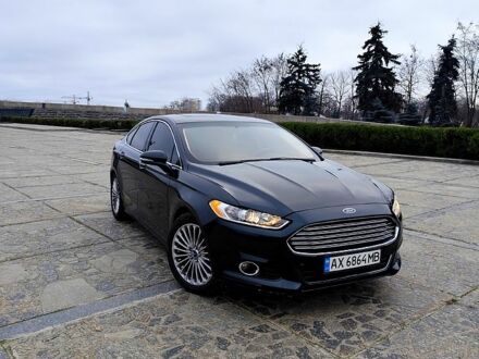 Черный Форд Фьюжн, объемом двигателя 2 л и пробегом 160 тыс. км за 9550 $, фото 1 на Automoto.ua