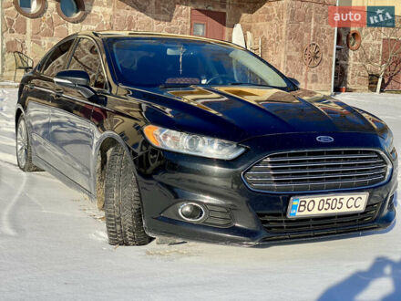 Форд Фьюжн 2014 в Тернополе на Automoto.ua Черный Форд Фьюжн, объемом двигателя 2 л и пробегом 173 тыс. км за 9200 $, фото 1 на Automoto.ua