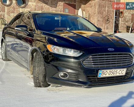 Черный Форд Фьюжн, объемом двигателя 2 л и пробегом 173 тыс. км за 10200 $, фото 1 на Automoto.ua