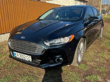 Черный Форд Фьюжн, объемом двигателя 2 л и пробегом 173 тыс. км за 10700 $, фото 1 на Automoto.ua