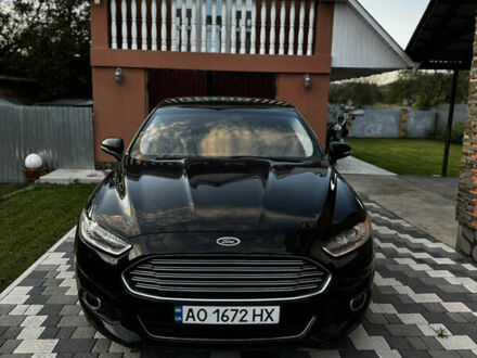 Форд Фьюжн 2014 в Перечине на Automoto.ua Черный Форд Фьюжн, объемом двигателя 2 л и пробегом 217 тыс. км за 11500 $, фото 1 на Automoto.ua