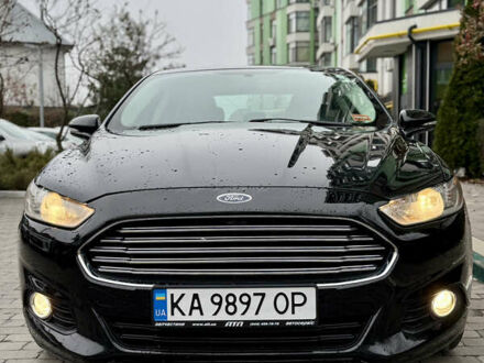 Форд Фьюжн 2015 в Киеве на Automoto.ua Черный Форд Фьюжн, объемом двигателя 1.5 л и пробегом 130 тыс. км за 10900 $, фото 1 на Automoto.ua
