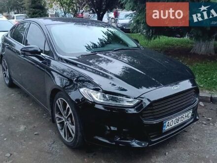 Форд Фьюжн 2015 в Ужгороде на Automoto.ua Черный Форд Фьюжн, объемом двигателя 2.5 л и пробегом 180 тыс. км за 11200 $, фото 1 на Automoto.ua
