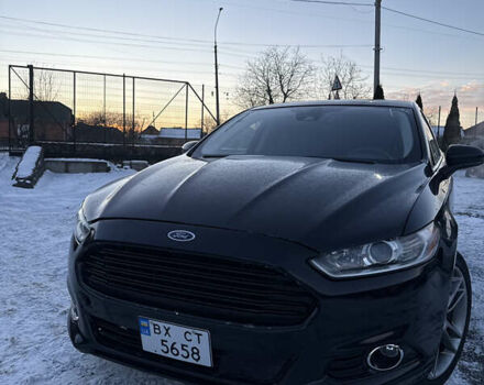 Черный Форд Фьюжн, объемом двигателя 2 л и пробегом 165 тыс. км за 7399 $, фото 1 на Automoto.ua