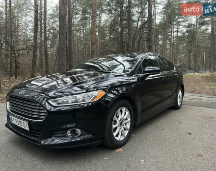 Черный Форд Фьюжн, объемом двигателя 2.49 л и пробегом 225 тыс. км за 9300 $, фото 1 на Automoto.ua
