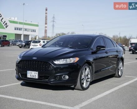 Черный Форд Фьюжн, объемом двигателя 2 л и пробегом 176 тыс. км за 12000 $, фото 1 на Automoto.ua