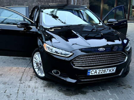 Черный Форд Фьюжн, объемом двигателя 2 л и пробегом 170 тыс. км за 11300 $, фото 1 на Automoto.ua