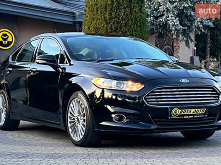 Черный Форд Фьюжн, объемом двигателя 2 л и пробегом 170 тыс. км за 11500 $, фото 1 на Automoto.ua