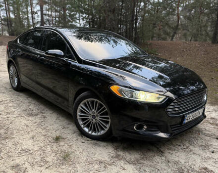 Черный Форд Фьюжн, объемом двигателя 1.5 л и пробегом 172 тыс. км за 9100 $, фото 1 на Automoto.ua