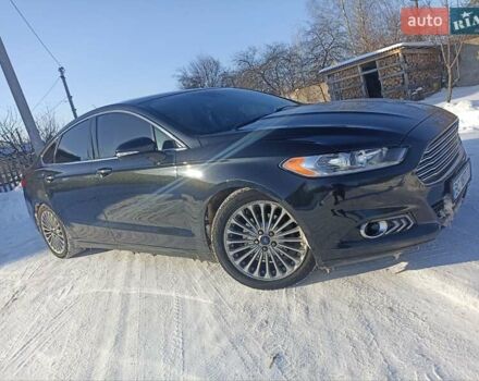 Черный Форд Фьюжн, объемом двигателя 2 л и пробегом 246 тыс. км за 12500 $, фото 1 на Automoto.ua