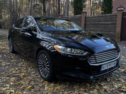 Черный Форд Фьюжн, объемом двигателя 2.5 л и пробегом 191 тыс. км за 8500 $, фото 1 на Automoto.ua