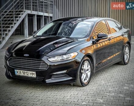 Черный Форд Фьюжн, объемом двигателя 2.5 л и пробегом 193 тыс. км за 7999 $, фото 1 на Automoto.ua