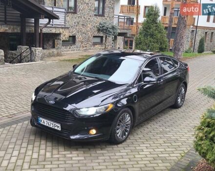 Черный Форд Фьюжн, объемом двигателя 2 л и пробегом 190 тыс. км за 10800 $, фото 1 на Automoto.ua