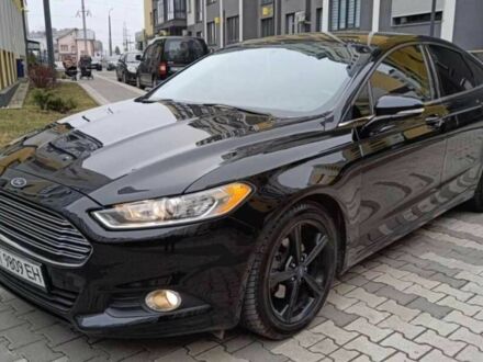 Черный Форд Фьюжн, объемом двигателя 2.5 л и пробегом 210 тыс. км за 8500 $, фото 1 на Automoto.ua