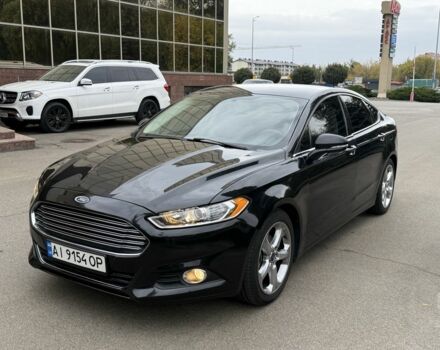 Черный Форд Фьюжн, объемом двигателя 1.5 л и пробегом 195 тыс. км за 8499 $, фото 1 на Automoto.ua