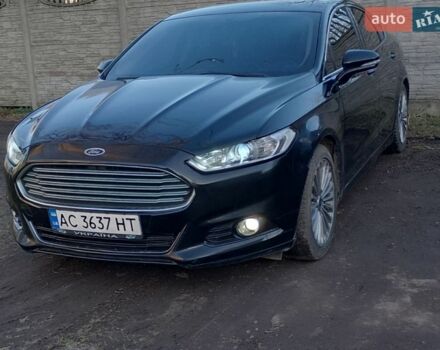 Черный Форд Фьюжн, объемом двигателя 2 л и пробегом 133 тыс. км за 10500 $, фото 1 на Automoto.ua