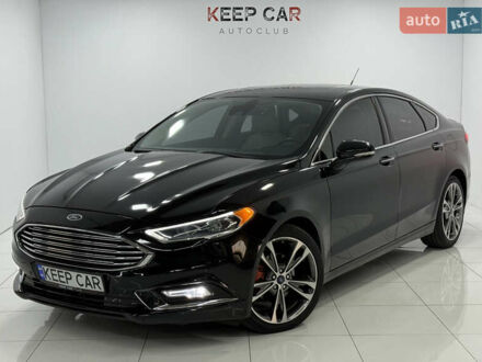 Черный Форд Фьюжн, объемом двигателя 2 л и пробегом 115 тыс. км за 16500 $, фото 1 на Automoto.ua