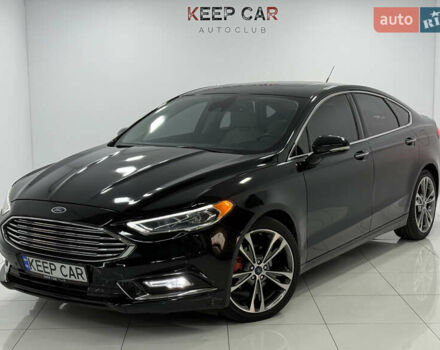 Черный Форд Фьюжн, объемом двигателя 2 л и пробегом 115 тыс. км за 16500 $, фото 1 на Automoto.ua