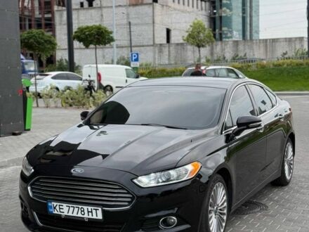 Форд Фьюжн 2016 в Днепре (Днепропетровске) на Automoto.ua Черный Форд Фьюжн, объемом двигателя 2 л и пробегом 200 тыс. км за 10499 $, фото 1 на Automoto.ua