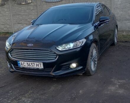 Черный Форд Фьюжн, объемом двигателя 2 л и пробегом 130 тыс. км за 10500 $, фото 1 на Automoto.ua