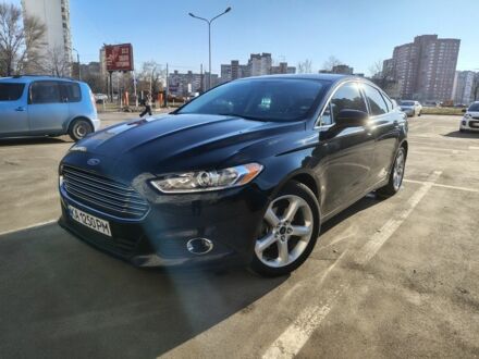 Черный Форд Фьюжн, объемом двигателя 2.5 л и пробегом 202 тыс. км за 9700 $, фото 1 на Automoto.ua