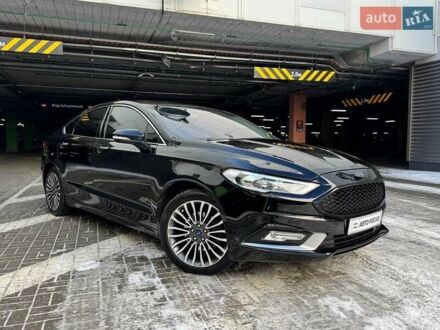 Форд Фьюжн 2017 в Киеве на Automoto.ua Черный Форд Фьюжн, объемом двигателя 2 л и пробегом 96 тыс. км за 14990 $, фото 1 на Automoto.ua