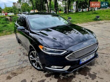 Форд Фьюжн 2017 в Львове на Automoto.ua Черный Форд Фьюжн, объемом двигателя 2 л и пробегом 119 тыс. км за 14999 $, фото 1 на Automoto.ua