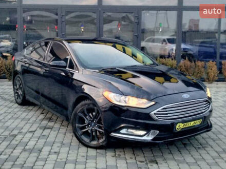 Чорний Форд Фьюжен, об'ємом двигуна 1.5 л та пробігом 74 тис. км за 12600 $, фото 1 на Automoto.ua