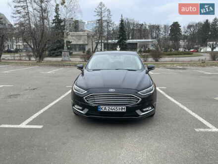 Форд Фьюжн 2018 в Киеве на Automoto.ua Черный Форд Фьюжн, объемом двигателя 2 л и пробегом 140 тыс. км за 14499 $, фото 1 на Automoto.ua