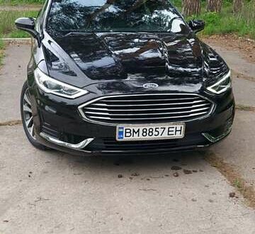 Форд Фьюжен 2019 у Сумах на Automoto.ua Чорний Форд Фьюжен, об'ємом двигуна 2 л та пробігом 111 тис. км за 14999 $, фото 1 на Automoto.ua