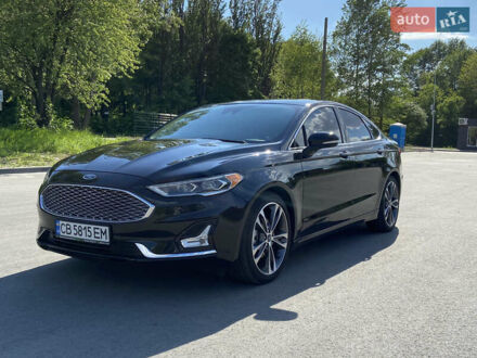 Форд Фьюжн 2019 в Чернигове на Automoto.ua Черный Форд Фьюжн, объемом двигателя 2 л и пробегом 30 тыс. км за 19700 $, фото 1 на Automoto.ua