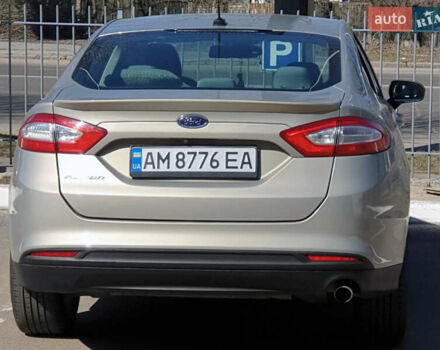 Форд Фьюжн 2015 в Житомире на Automoto.ua Коричневый Форд Фьюжн, объемом двигателя 2.5 л и пробегом 147 тыс. км за 10999 $, фото 3 на Automoto.ua