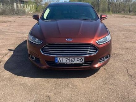 Форд Фьюжн 2015 в Киеве на Automoto.ua Коричневый Форд Фьюжн, объемом двигателя 2 л и пробегом 195 тыс. км за 11499 $, фото 1 на Automoto.ua