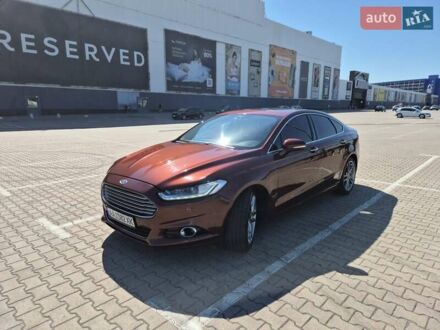 Форд Фьюжен 2015 у Києві на Automoto.ua Коричневий Форд Фьюжен, об'ємом двигуна 2 л та пробігом 163 тис. км за 10600 $, фото 1 на Automoto.ua