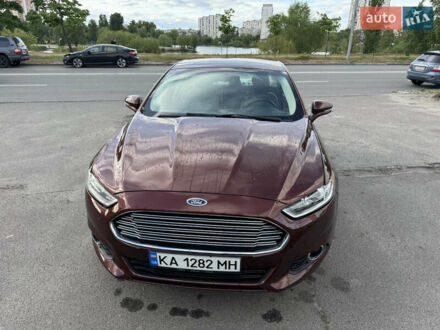 Форд Фьюжен 2015 у Києві на Automoto.ua Коричневий Форд Фьюжен, об'ємом двигуна 1.5 л та пробігом 165 тис. км за 8550 $, фото 1 на Automoto.ua